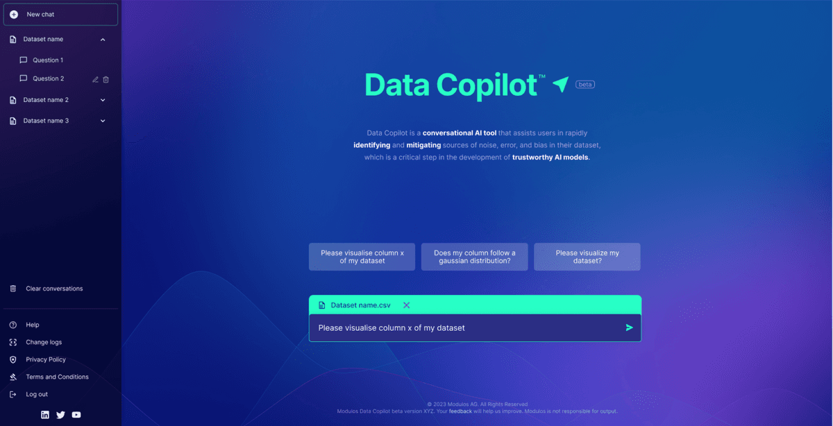 Data Copilot Visualize Example