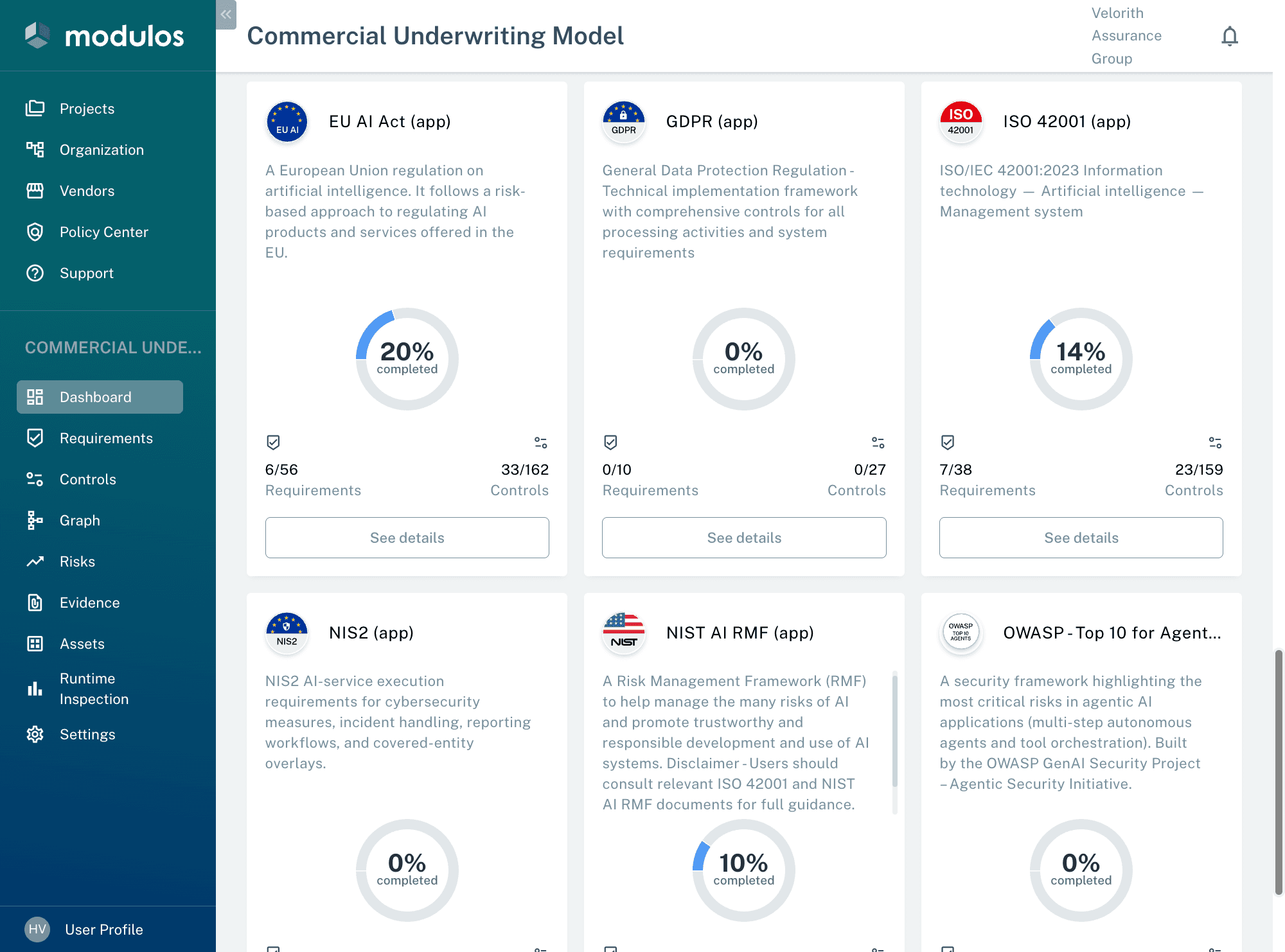 Gobernanza - Gestiona la gobernanza IA como un sistema operativo