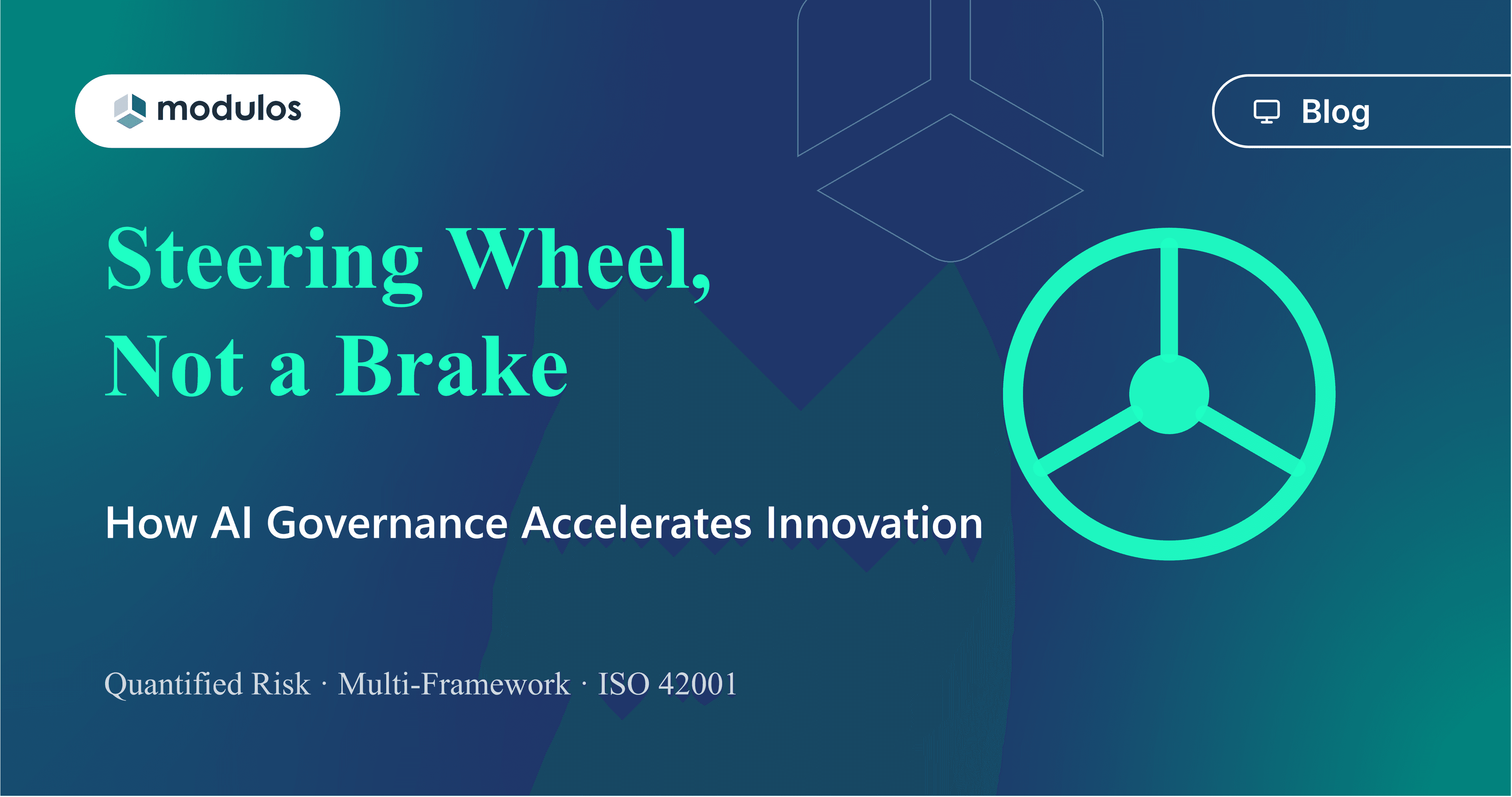 AI Governance Platforms aren't the Brake. They're the Steering Wheel