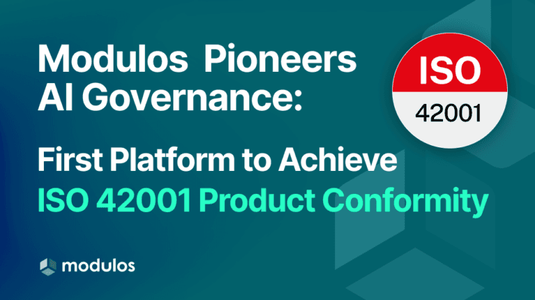 Modulos Pioneers AI Governance: First Platform to Achieve ISO 42001 Product Conformity