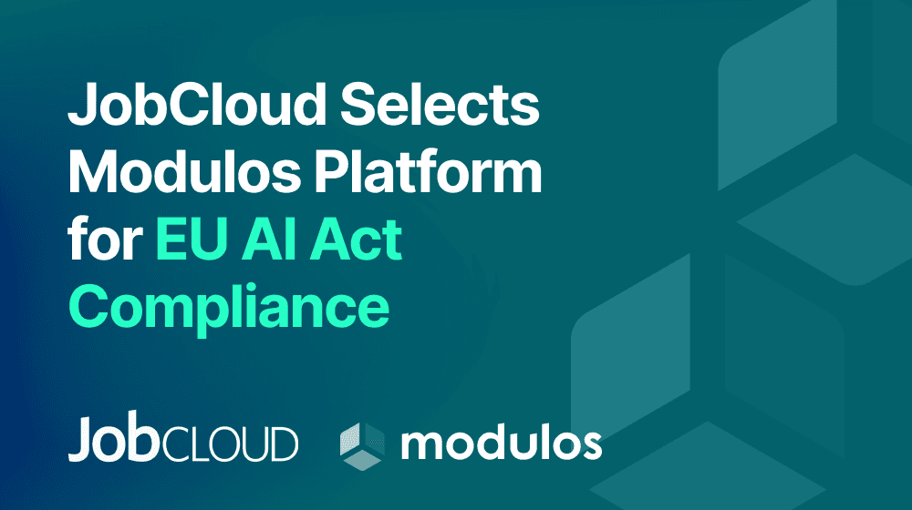 JobCloud Selects Modulos Platform for EU AI Act Compliance